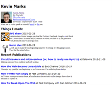 Tablet Screenshot of kevinmarks.com